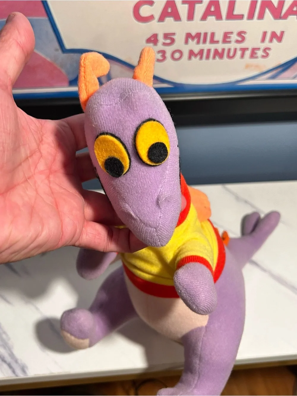 Disney world Vintage 1982 Figment Plush